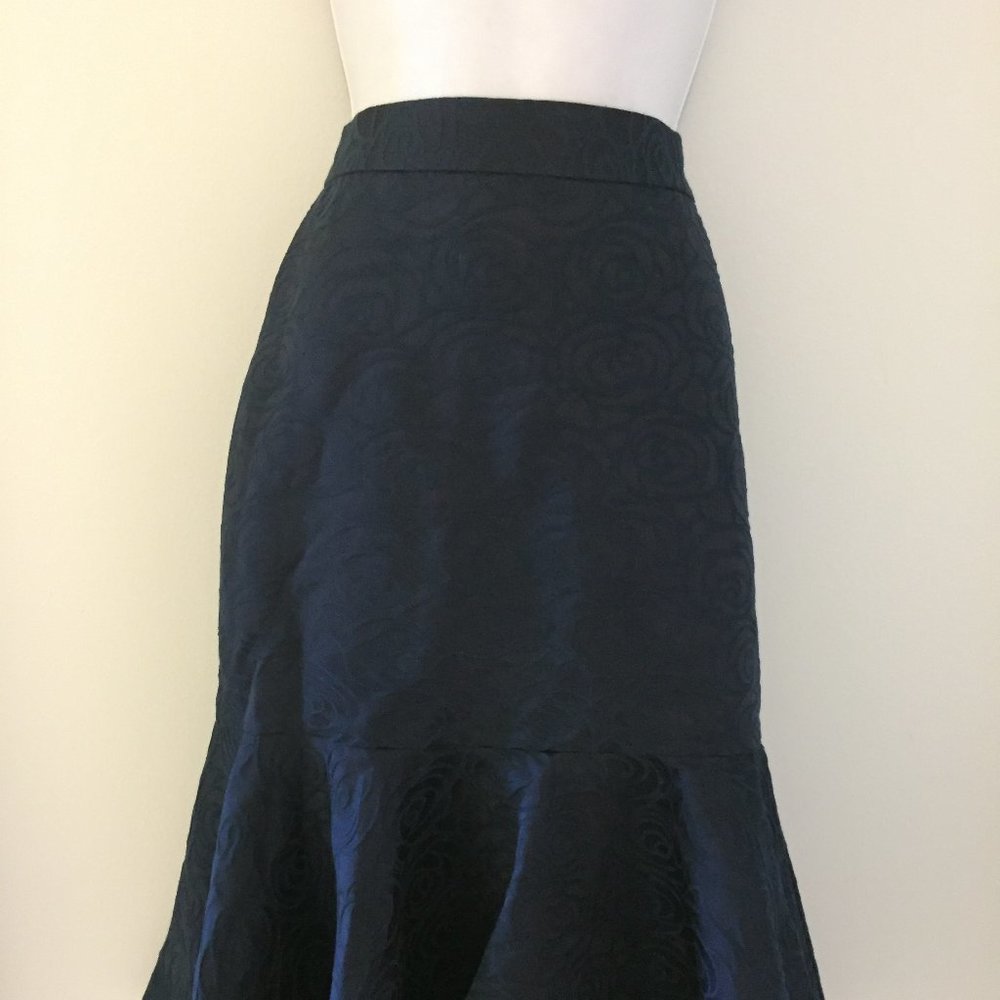 J. Crew Rosebud Flare Skirt